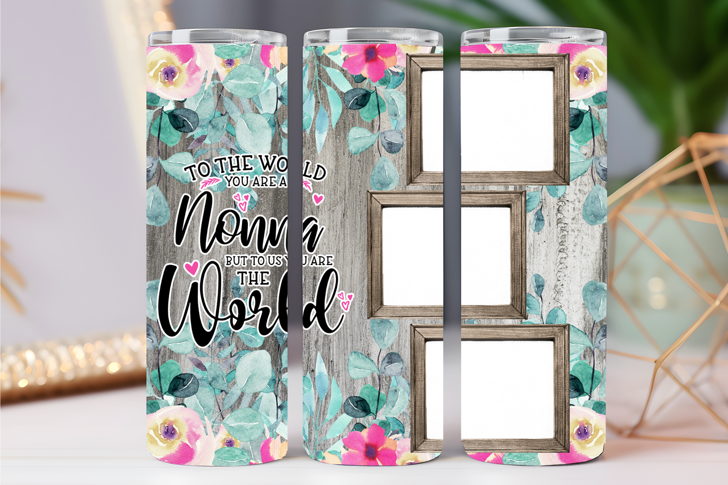 "To the world...Nonna" 20 oz tumbler