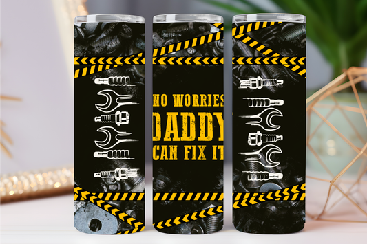Daddy can fix it 20 oz tumbler
