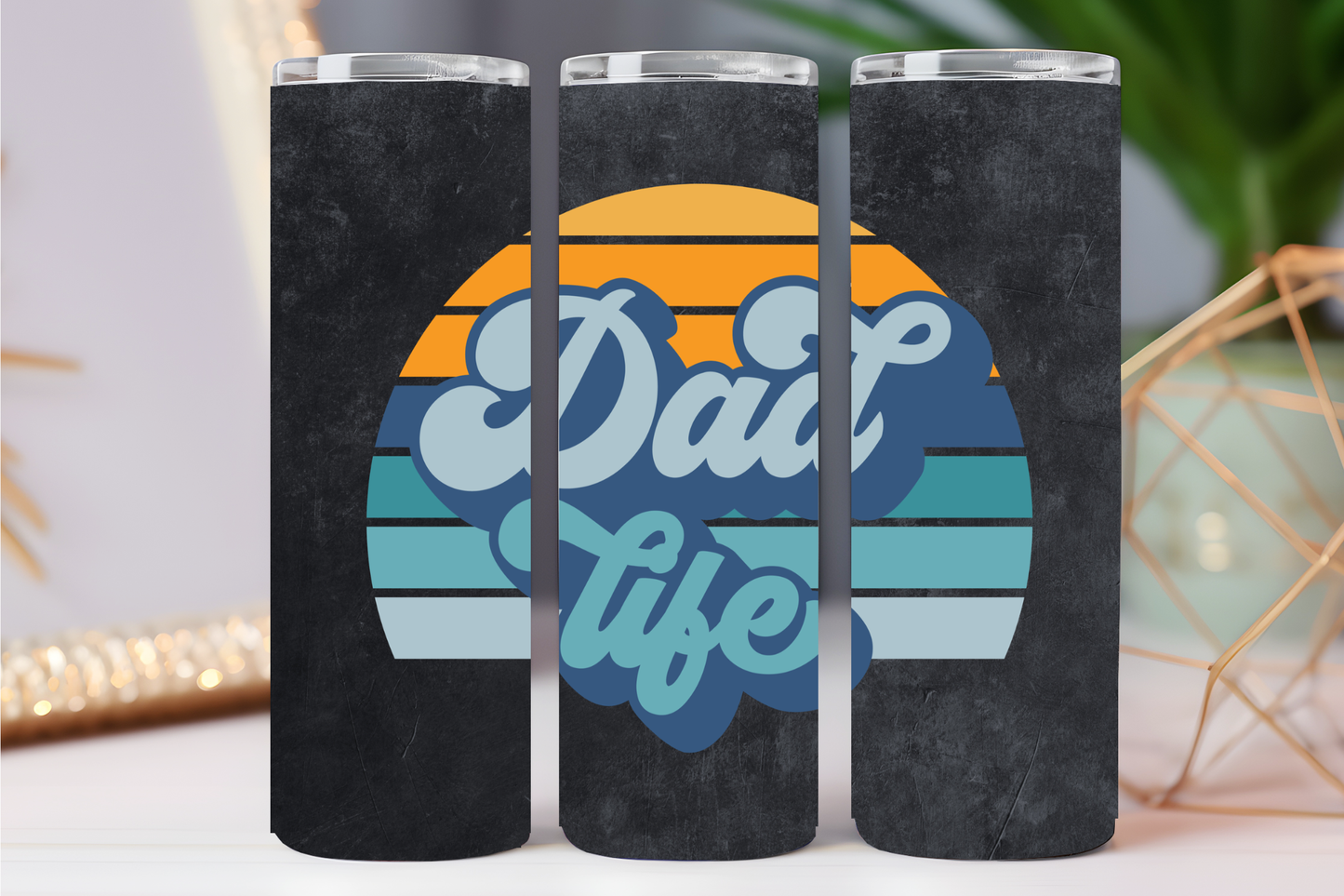 Dad life 20 oz tumbler