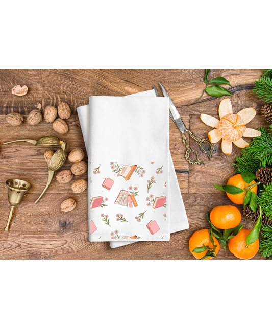 Books Hand Towel