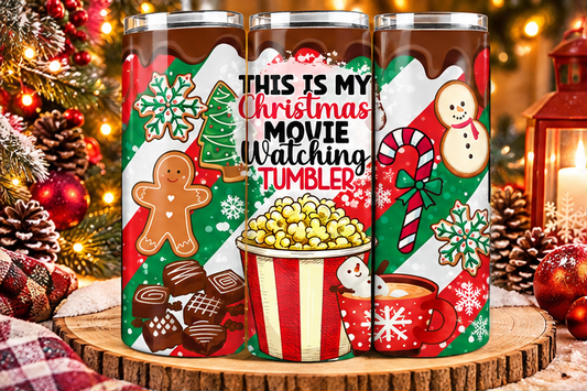 Chritmas Movie Tumbler 20 Oz Tumbler