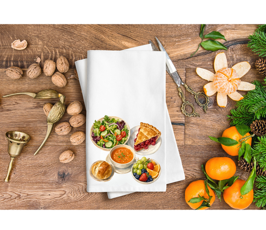 Fruits and Veggies Hand towels