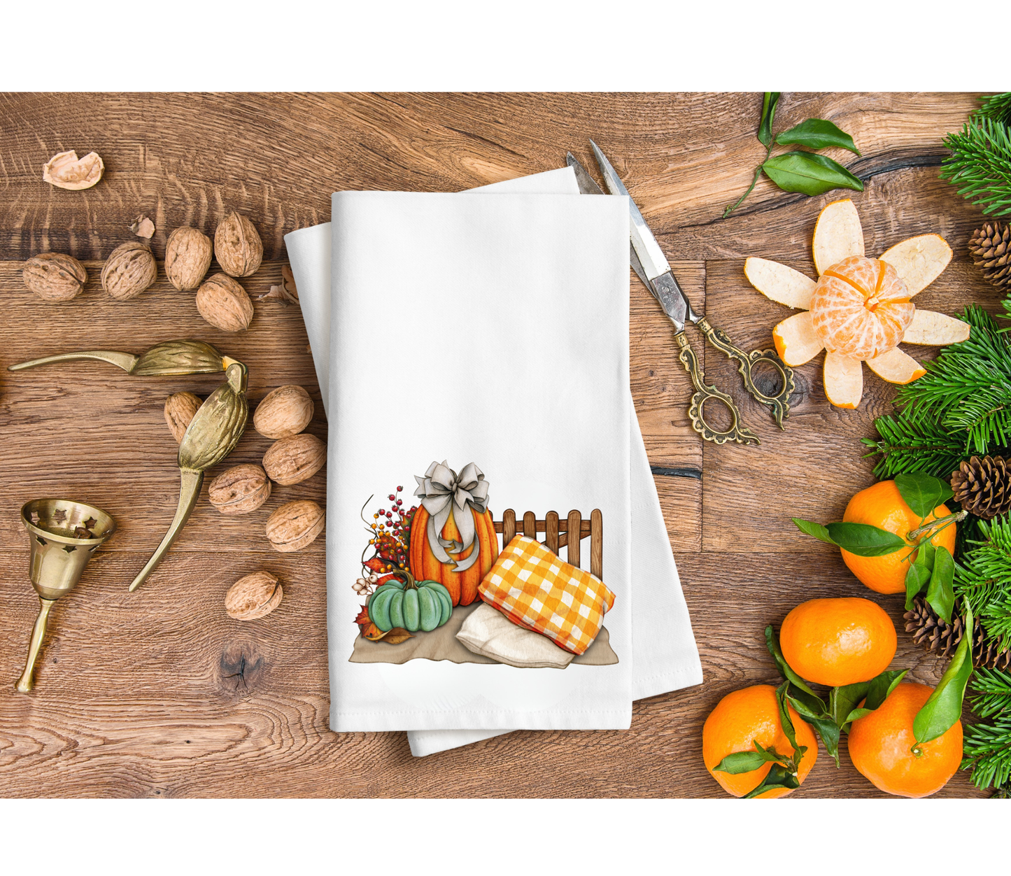 Just a fall day hand towel