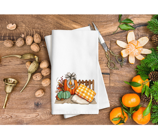 Just a fall day hand towel