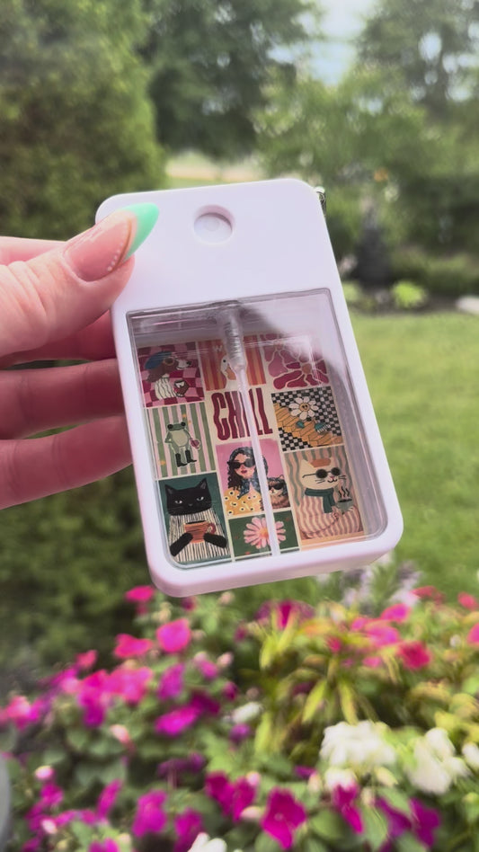 Sublimated spray bottle