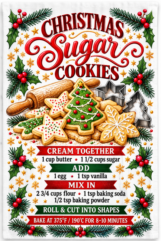 Sugar Cookies Hand Towel